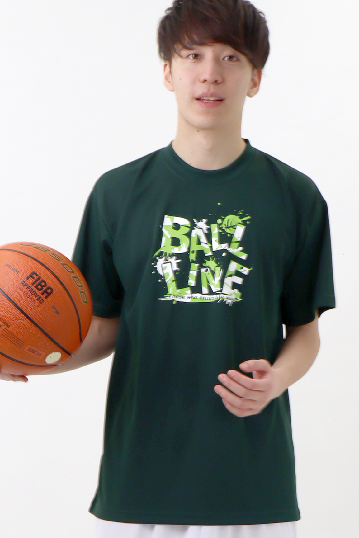 セール最安値 BALL LINE バスケTシャツ XSサイズ ホワイト スポーツ